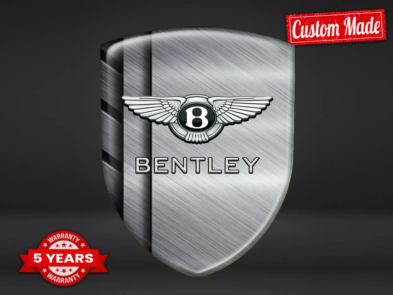 Bentley Emblemas Capó Alta Calidad Profesional Personalizable